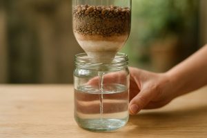 Lire la suite à propos de l’article Fabriquer son filtre à eau naturel : purifier simplement et efficacement chez soi